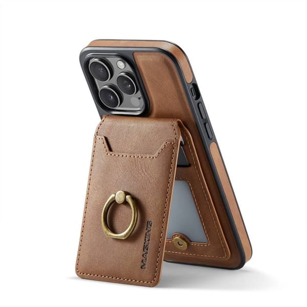 DG-Ming Magking K1 2i1 deksel til Apple iPhone 14 Pro Max - Brun