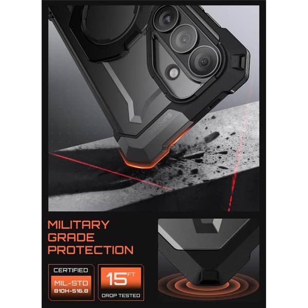 SUPCASE UB Grip Pro cover til Samsung Galaxy S26 - Black