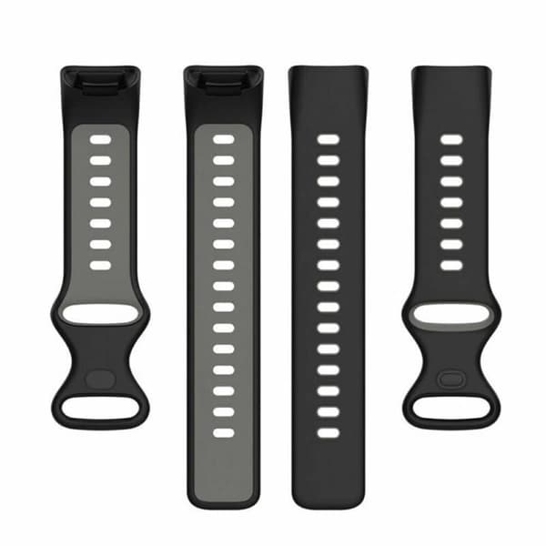 Twin urheilu kellon ranneke Fitbit Charge 6 - Musta/harmaa