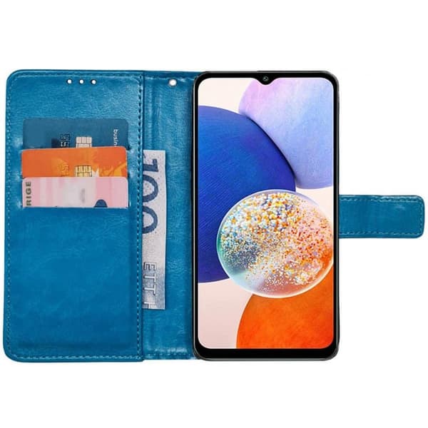 Wallet cover 3-kort til Samsung Galaxy A14 5G - Lyseblå