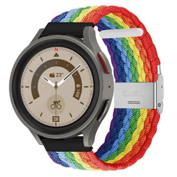 Flettet Elastisk urrem til Samsung Galaxy Watch 5 Pro (45mm) -
