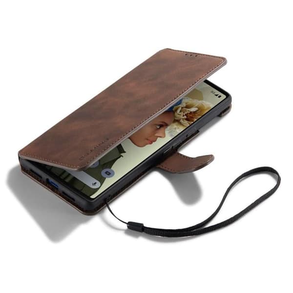 DG-Ming mobilfodral 3-kort till Google Pixel 6 Pro - Coffe