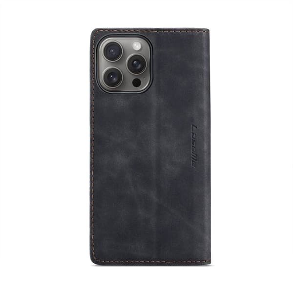CaseMe mobilcover 013 til Apple iPhone 16 Pro Max - Sort