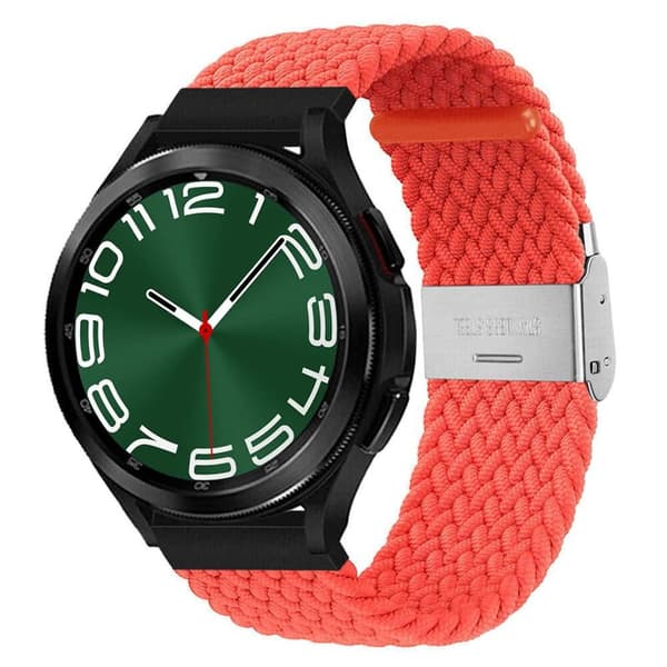 Flettet Elastisk urrem til Samsung Galaxy Watch 6 Classic