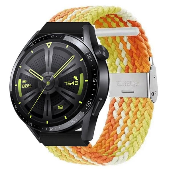Flettet Elastisk urrem til Huawei Watch GT3 (46mm) - Gradientora