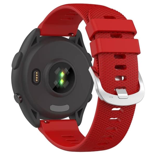 Pure kellon ranneke Garmin Forerunner 265S - Punainen