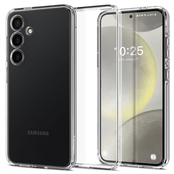Spigen Liquid Crystal deksel til Samsung Galaxy S24 - Crystal