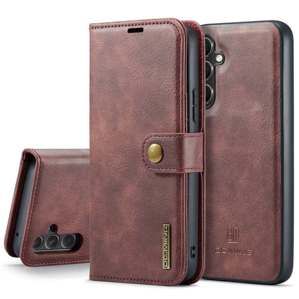 Wallet DG-Ming 2i1 til Samsung Galaxy A14 5G - Rød