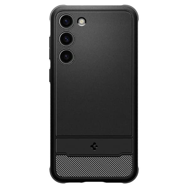 Spigen Rugged Armor cover til Samsung Galaxy S23 - Sort
