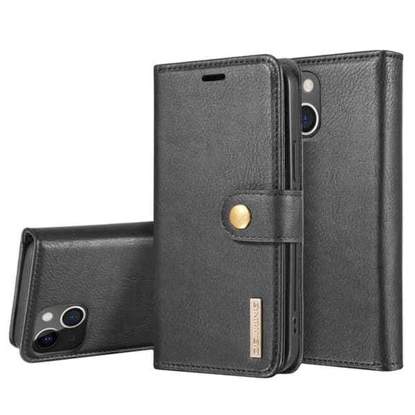 Wallet DG-Ming 2i1 til Apple iPhone 14 - Sort