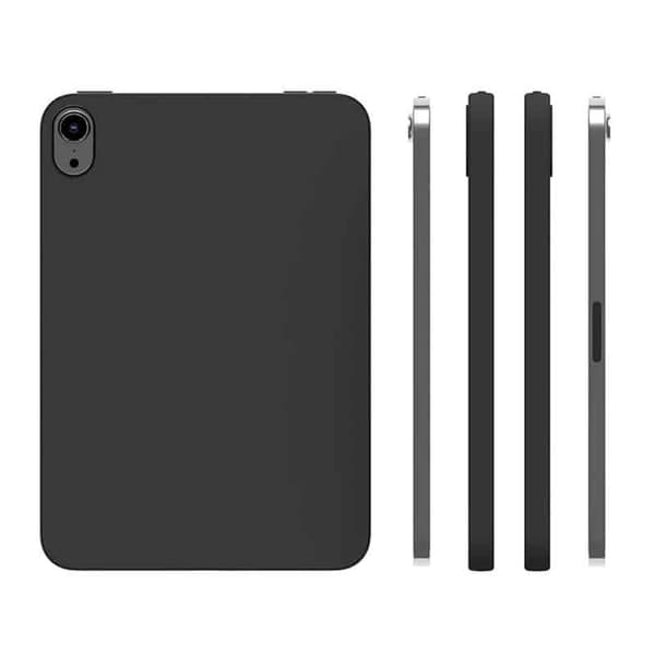 Silikoni tablettikotelo Apple iPad mini (2021) - Musta