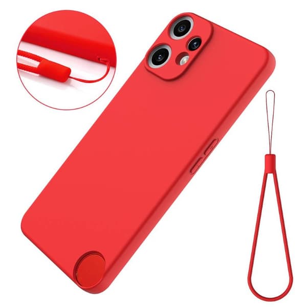 Liquid silikone cover til Nothing CMF Phone 2 Pro - Rød