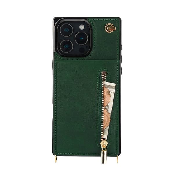 Zipper halskÃ¦de cover til Apple iPhone 16 Pro Max - GrÃ¸n