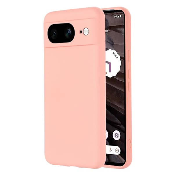 Liquid silikone cover til Google Pixel 8 - Pink