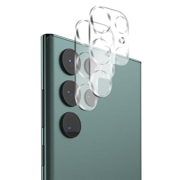 2-pak Kamera linse glas til Samsung Galaxy S23 Ultra