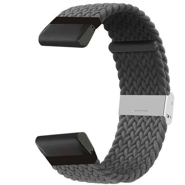 Flettet Urrem til Garmin Fenix 6 Pro - Skygrey