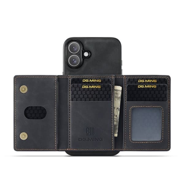 DG-Ming M2 cover til Apple iPhone 16 - Sort