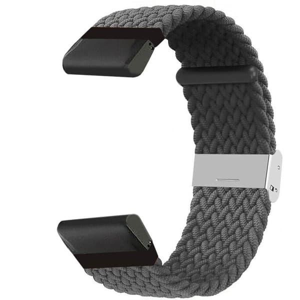 Punottu Kellon ranneke Garmin Fenix 5X - Skygrey