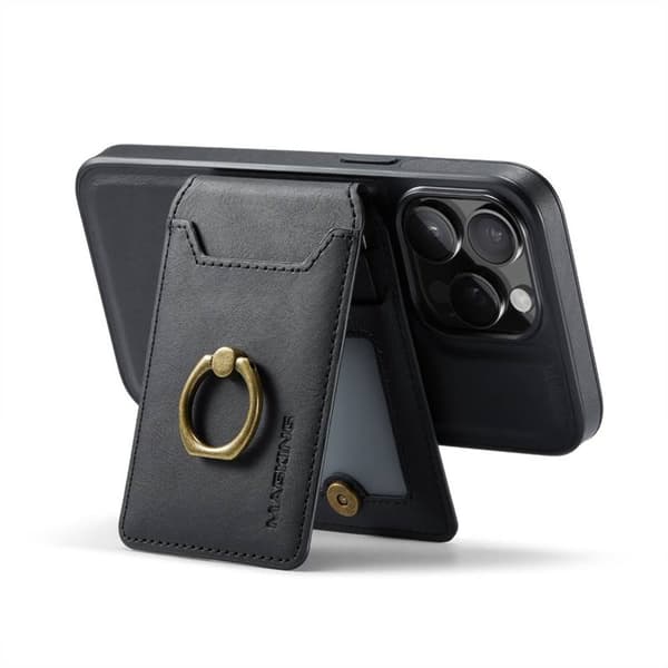DG-Ming Magking K1 2in1 kotelo Apple iPhone 12 Pro Max - Musta