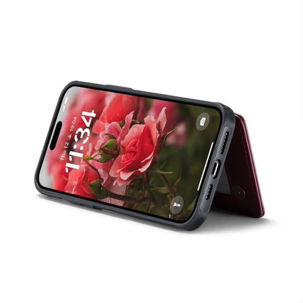 CaseMe mobildeksel C22 til Apple iPhone 16 Pro - Burgunder