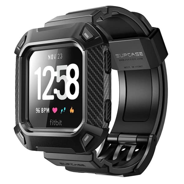 SUPCASE UB Pro til Fitbit Versa - Sort