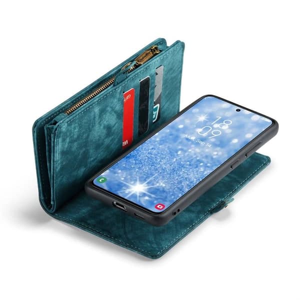 CaseMe mobildeksel 008 8-kort til Samsung Galaxy S23 FE - Blå