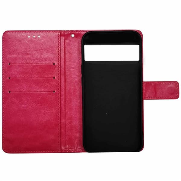 Plånboksfodral 3-kort till Google Pixel 8 Pro - Rosa
