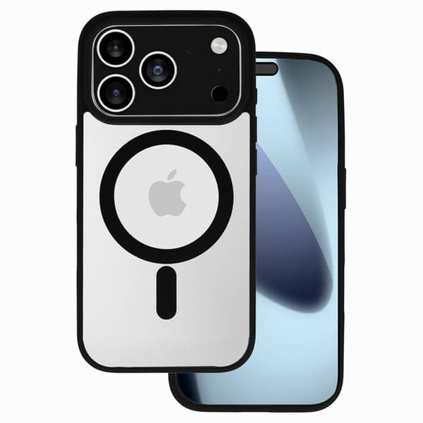 Acrylic MagSafe deksel til Apple iPhone 17 Pro Max - Onyx Black