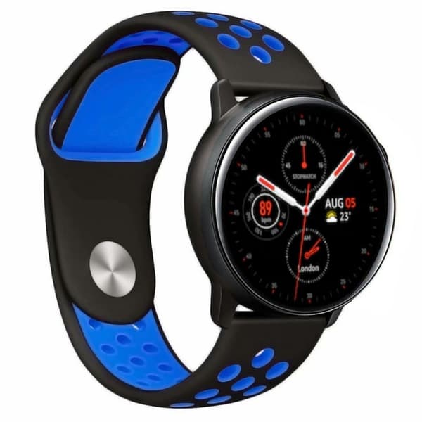 EBN Urrem til Samsung Galaxy Watch Active 2 (44mm) - Sort / BlÃ¥