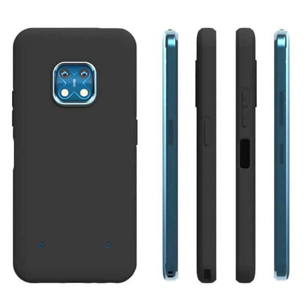 Silikondeksel til Nokia XR20 - Svart