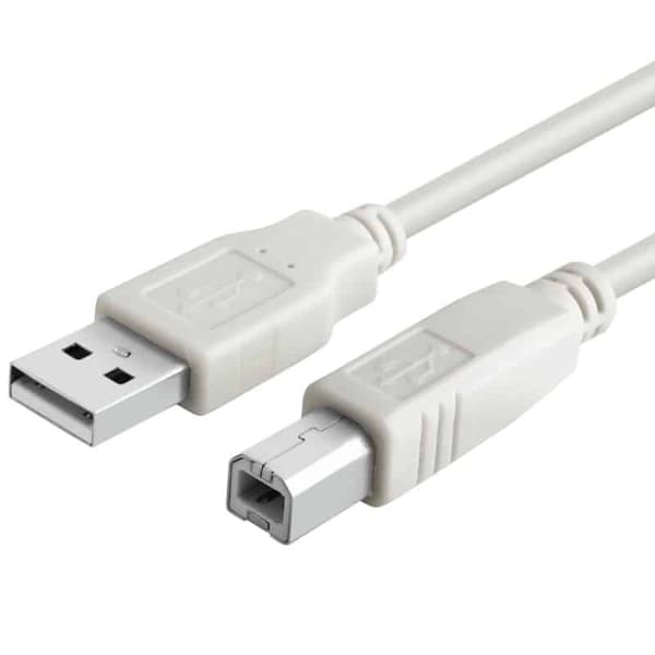 Kabel 1.8m USB-A han til USB-B han