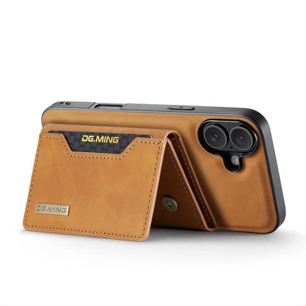 DG-Ming M2 cover til Apple iPhone 16 Plus - Brun
