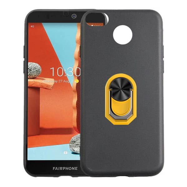 TPU ringdeksel til Fairphone 3 Plus - Gul
