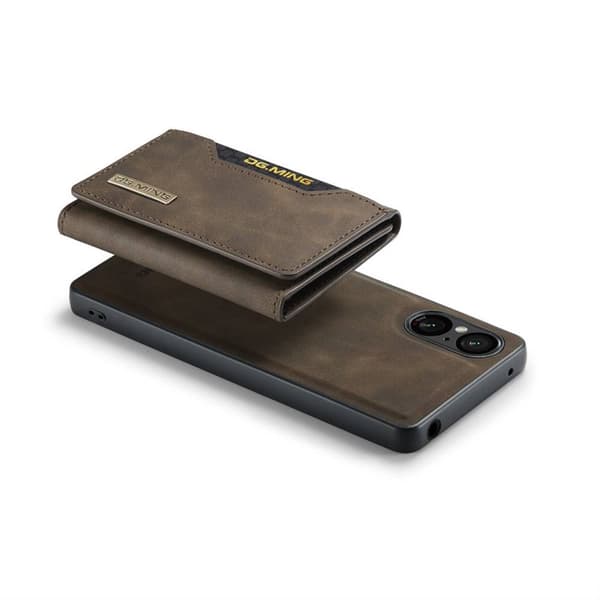 DG-Ming M2 deksel til Sony Xperia 5 V - Coffee