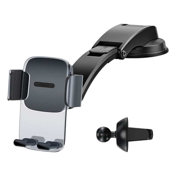 BASEUS 2in1 autoteline - Musta