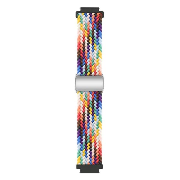 Flettet magnetisk urrem til Garmin Venu 2s - Pride Edition