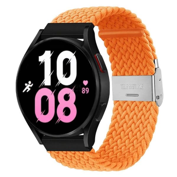 Flettet Elastisk urrem til Samsung Galaxy Watch 5 (40mm) - Orang