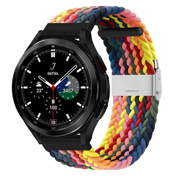Flettet Elastisk urrem til Samsung Galaxy Watch 4 Classic (46mm)