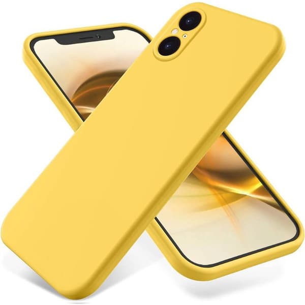 Liquid silikondeksel til Sony Xperia 5 V - Gul