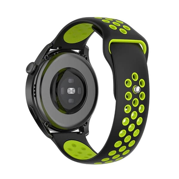 EBN Sport urrem til Huawei Watch 3 Pro - Sort/GrÃ¸n