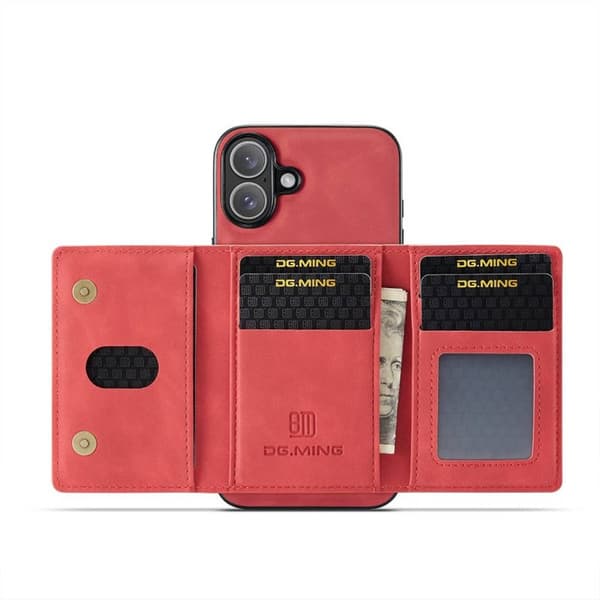 DG-Ming M2 cover til Apple iPhone 16 Plus - RÃ¸d