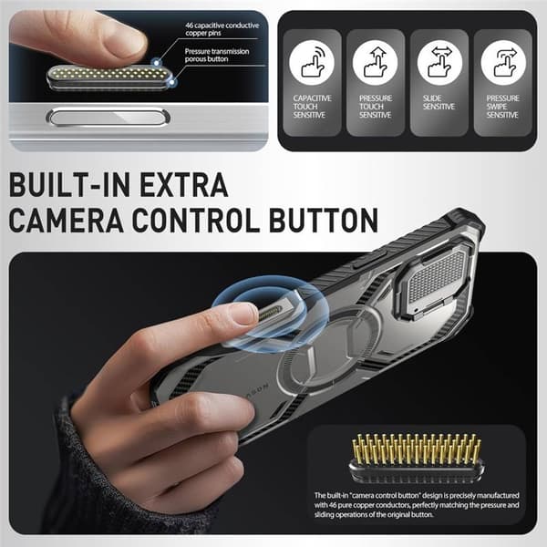 i-Blason Armorbox cover til Apple iPhone 16 Pro - TiGray