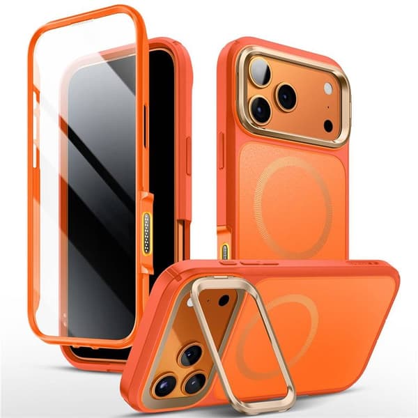 i-Blason Ares Flip deksel til Apple iPhone 18 Pro Max - Coral