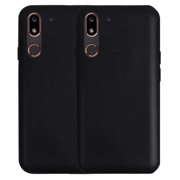 2-Pak silikone cover til Doro 8080 - Sort