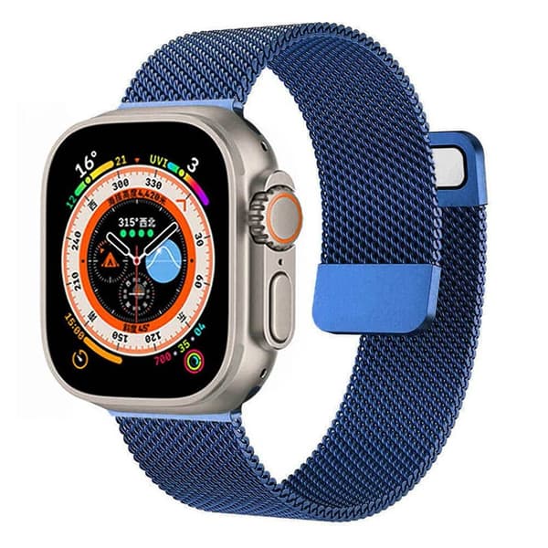 Split milanese urrem til Apple Watch Ultra (49mm) - BlÃ¥