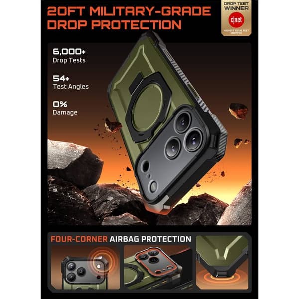 SUPCASE UB Grip cover til Apple iPhone 17 Pro - Guldan