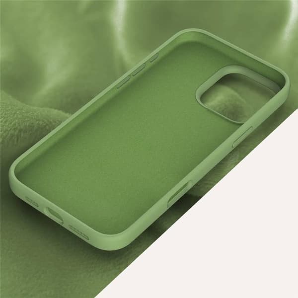 Liquid silikone cover til Apple iPhone 16 Pro - Matcha Green