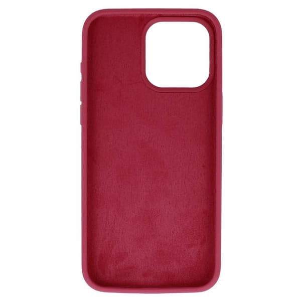 Silicone Lite Case til Apple iPhone 16 Pro Max - Crimson red