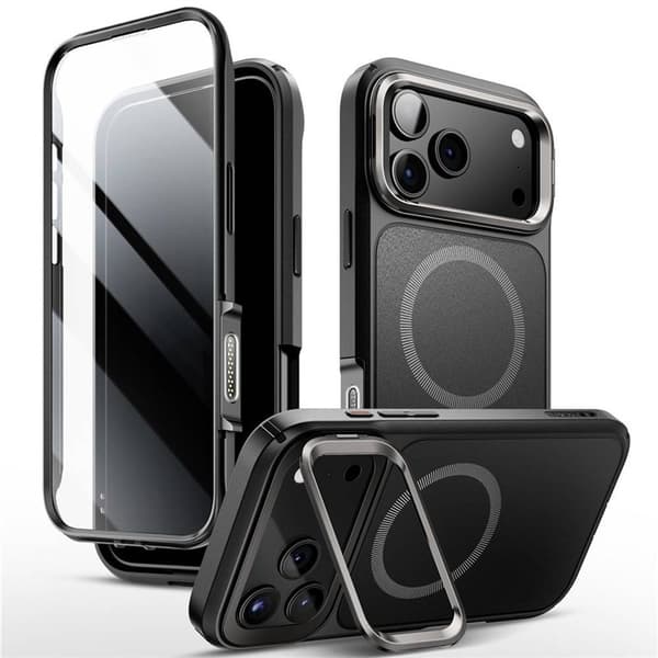 i-Blason Ares Flip deksel til Apple iPhone 17 Pro Max - Black
