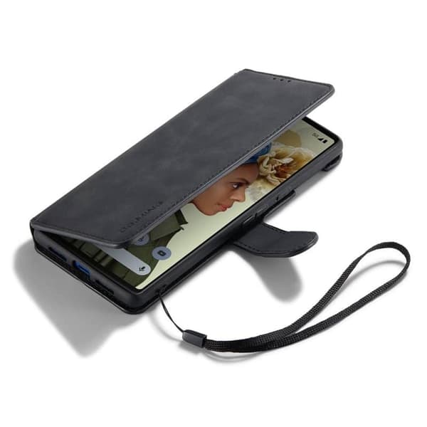 DG-Ming Wallet cover 3-kort til Google Pixel 6 Pro - Sort